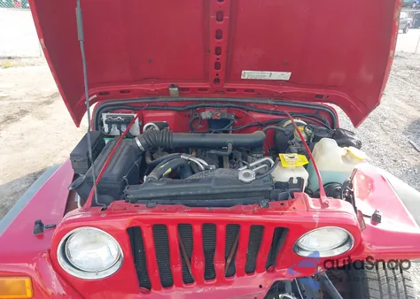 2002 Jeep Wrangler X z USA, uszkodzony, nr VIN 1J4FA39S32P775944